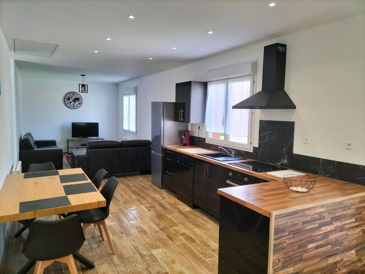 Maison Plain Pied 4 Personnes Parking Gratuit Vendeville Eksteriør bilde
